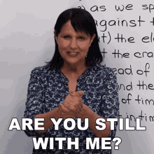 Are You Still With Me Rebecca GIF - Are You Still With Me Rebecca Engvid GIFs