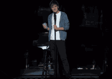 Bo Burnham Words Words Words GIF - Bo Burnham Words Words Words Shattering Cup GIFs