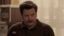 Ron Swanson GIF - Parks And Rec Ron Swanson Hehe GIFs