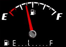 empty gas