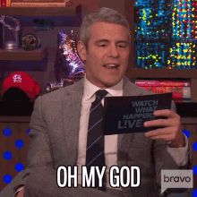 Oh My God Andy Cohen GIF - Oh My God Andy Cohen Watch What Happens Live GIFs