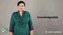 Knowledgeable Pakistan Sign Language GIF - Knowledgeable Pakistan Sign Language Nsb GIFs