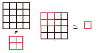 stride grid square pattern