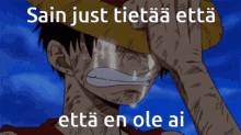 One Piece Luffy GIF - One Piece Luffy En Ole Ai GIFs