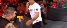 Shane Mc Mahon Shadow Boxing GIF - Shane Mc Mahon Shadow Boxing Air Punches GIFs