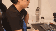 Looking Into A Screen Smoothie GIF - Looking Into A Screen Smoothie Counter Logic Gaming GIFs