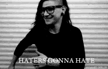 Haters Gonna Hate Skrillex GIF - Haters Gonna Hate Skrillex GIFs