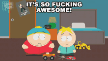 Its So Fucking Awesome Eric Cartman GIF - Its So Fucking Awesome Eric Cartman Butters Stotch GIFs
