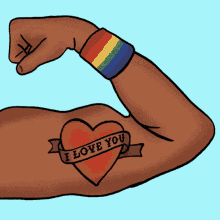 i love you pride queer lgbtqia lgbtq
