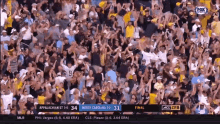 cheer appalachian state app state asu hands up