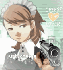 Ugh Cheese Yukari GIF - Ugh Cheese Yukari Yukari Done With This GIFs