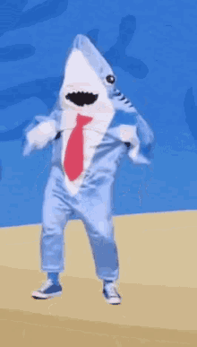 Baby Shark Dancing Costume GIF - Baby Shark Dancing Shark Costume GIFs