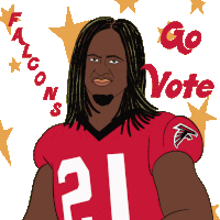 Todd Gurley Falcons Sticker - Todd Gurley Gurley Falcons Stickers
