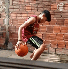 Boy Playing Basketball Menino Jogando Basquete GIF - Boy Playing Basketball Menino Jogando Basquete Controle De Bola GIFs