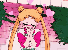 Sailor Moon Heart GIF - Sailor Moon Heart Blush GIFs