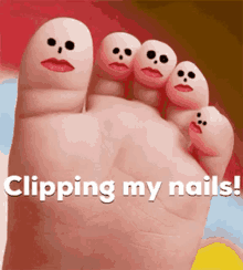 Clipping My Nails Toes GIF - Clipping My Nails Toes Foot GIFs