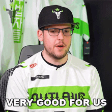 very good for us crimzo houston outlaws great for us going great for us