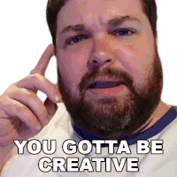 You Gotta Be Creative Brian Hull Sticker - You Gotta Be Creative Brian Hull Creative Thinking Stickers