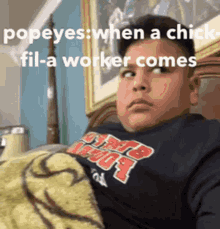 Scared Popeyes GIF - Scared Popeyes Hide GIFs