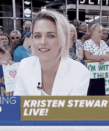 Kristen Stewart Smile GIF - Kristen Stewart Smile Eyebrows GIFs