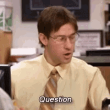 The Office Rainn Wilson GIF - The Office Rainn Wilson Question GIFs