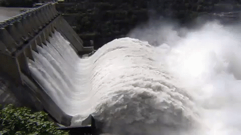 Hydro Dam GIF - Hydro Dam Water - Discover & Share GIFs