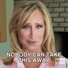 Nobody Can Take This Away Real Housewives Of New York GIF - Nobody Can Take This Away Real Housewives Of New York No One Can Own This GIFs