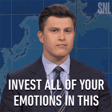 Invest All Of Your Emotions In This Saturday Night Live GIF - Invest All Of Your Emotions In This Saturday Night Live Weekend Update GIFs