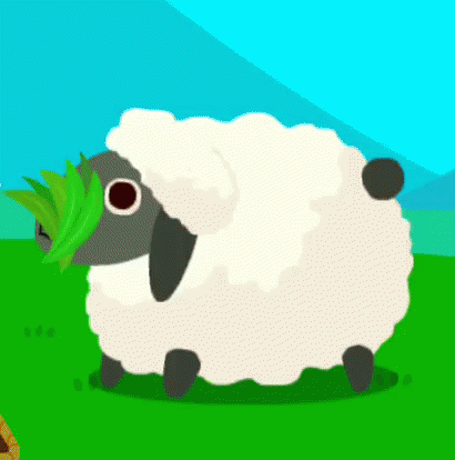 Sheep Eating GIF - Sheep Eating Grass - Descubre & Comparte GIFs