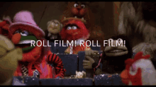 Roll Film Muppets GIF - Roll Film Muppets The Muppet Movie GIFs