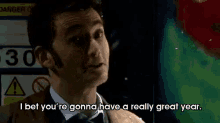 I Bet You'Re Gonna Have A Really Great Year - Doctor Who GIF - I Bet Great Year Best Year Ever GIFs