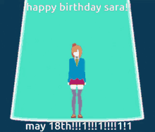 sara yttd your turn to die birthday happy birthday