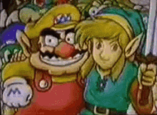 Wario Link GIF - Wario Link Nintendo GIFs
