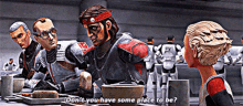 Star Wars Hunter GIF - Star Wars Hunter Dont You Have Some Place To Be GIFs