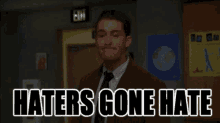 Glee Will Schuester GIF - Glee Will Schuester Haters Gonna Hate GIFs