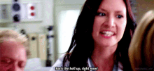 Greys Anatomy Lexie Grey GIF - Greys Anatomy Lexie Grey Back The Hell Up Right Now GIFs
