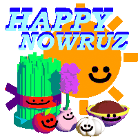 Happy Nowruz United Sticker - Happy Nowruz Nowruz United Stickers