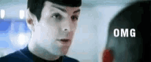 Star Trek Omg GIF - Star Trek Omg Zachary Quinto GIFs