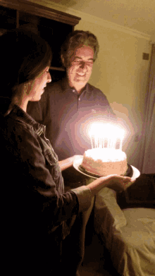 Cumple Papa Birthday GIF - Cumple Papa Birthday Birthday Cake GIFs