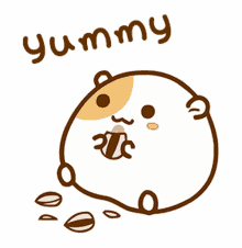 yummy snacks hamster