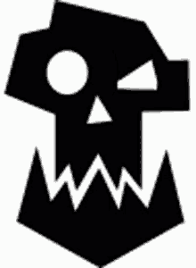 orks symbol warhammer40k spin skull winking skull