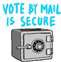 Voting By Mail Is Secure Vote By Mail Sticker - Voting By Mail Is Secure Vote By Mail Voting Is Easy Stickers