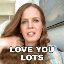 Love You Lots Bye Rebecca Mader GIF - Love You Lots Bye Rebecca Mader Cameo GIFs