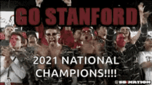 Go Stanford Cardinals GIF - Go Stanford Cardinals Football GIFs