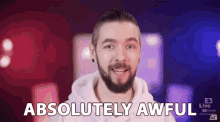 Absolutely Awful Jacksepticeye GIF - Absolutely Awful Awful Jacksepticeye GIFs