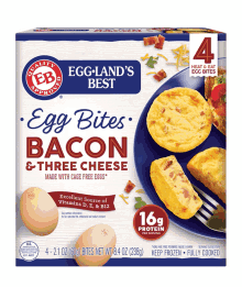 egglandsbest egg bites bacon egg and cheese bec sous vide