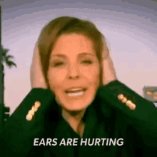 Ear Muffs Ears Are Hurting GIF - Ear Muffs Ears Are Hurting Stephanie Ruhle GIFs