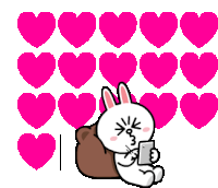 Hearts Love Sticker - Hearts Love Ilu Stickers