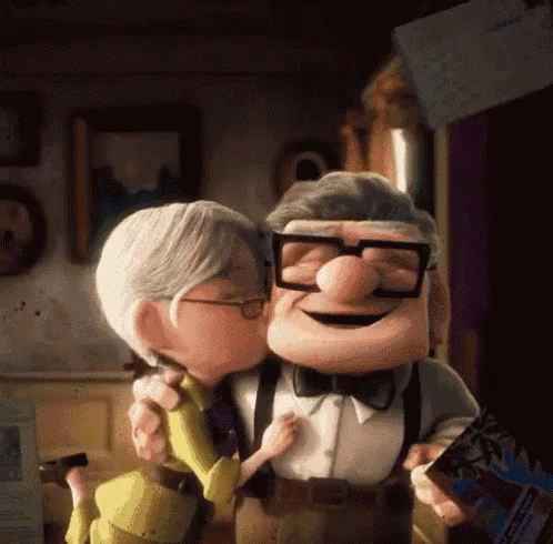 Up Movie Love GIF - Up Movie Love Couple - Discover & Share GIFs