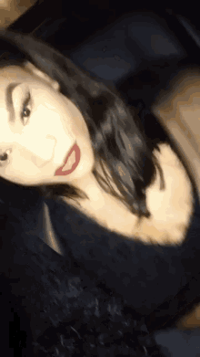 me selfie sassy smile